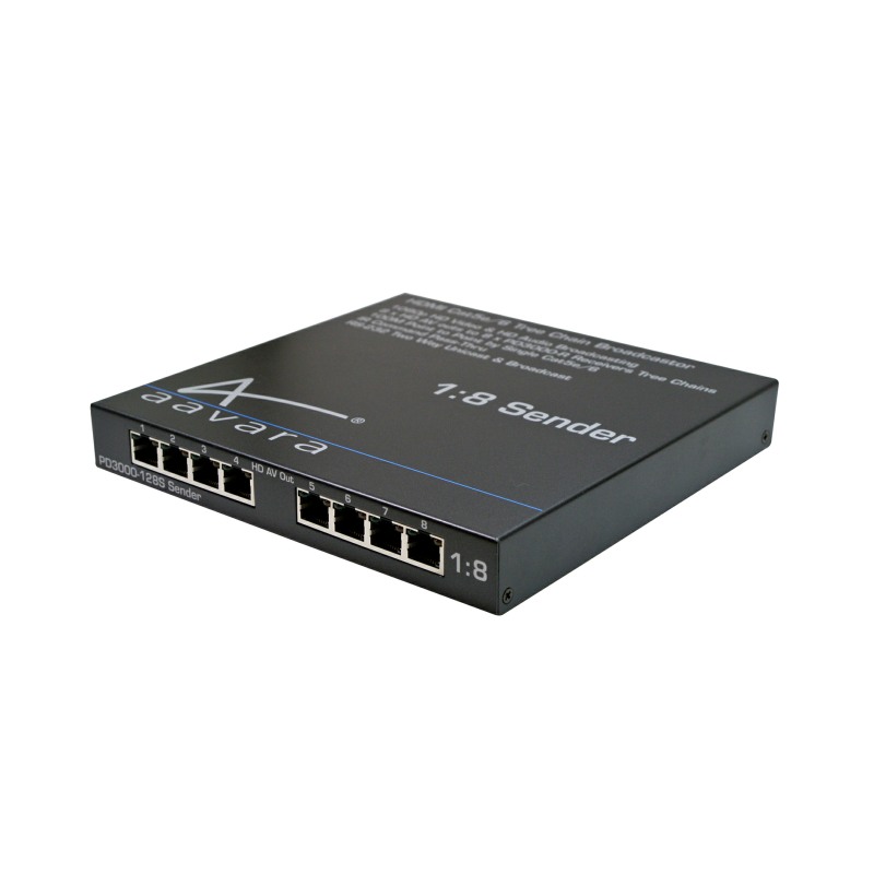 PD3000-128 TXRX HDMI over 8 Way Cat 5/6 Distribution